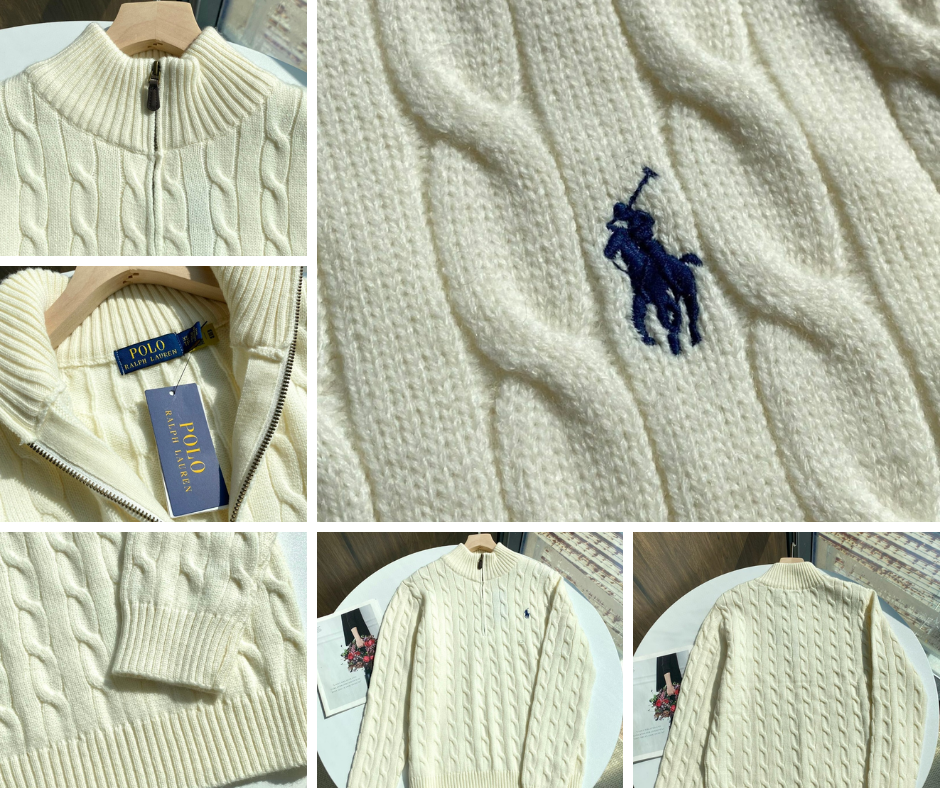 BUY 1 GET 3 - 3 Ralph Lauren sweaters + a free gift from the store