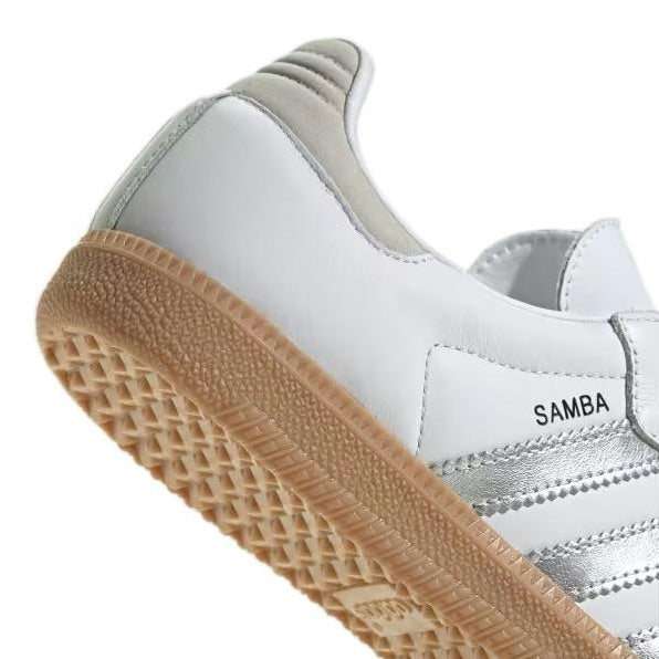 Samba OG White Silver Metallic Grey