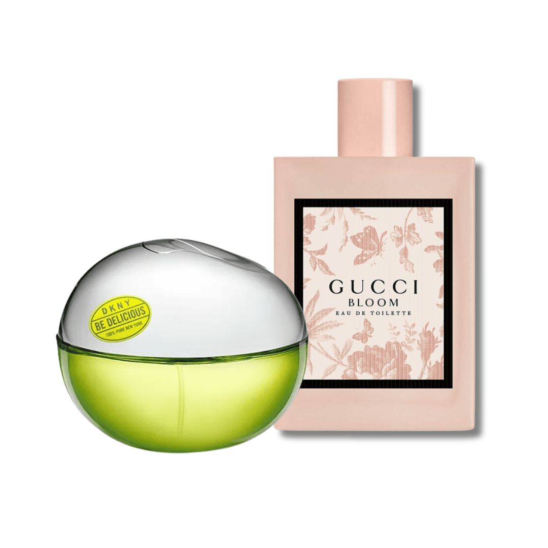 Luxury Women’s Duo – DKNY Be Delicious & GCC Bloom - 200ml (Iconic Fragrance Set)