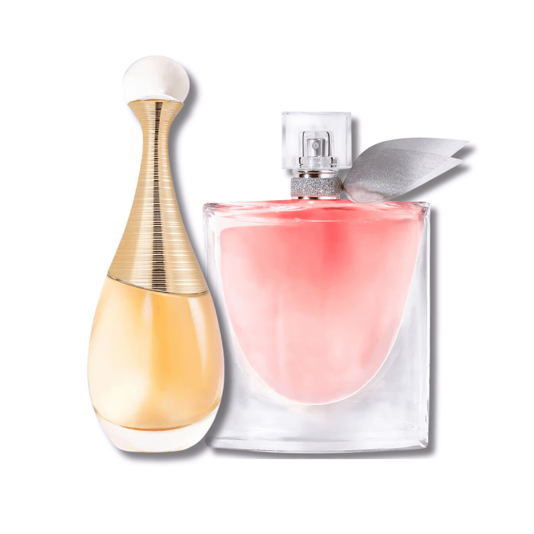 Luxury Women’s Duo – DR J’adore & LNC La Vie Est Belle - 200ml (Iconic Fragrance Set)