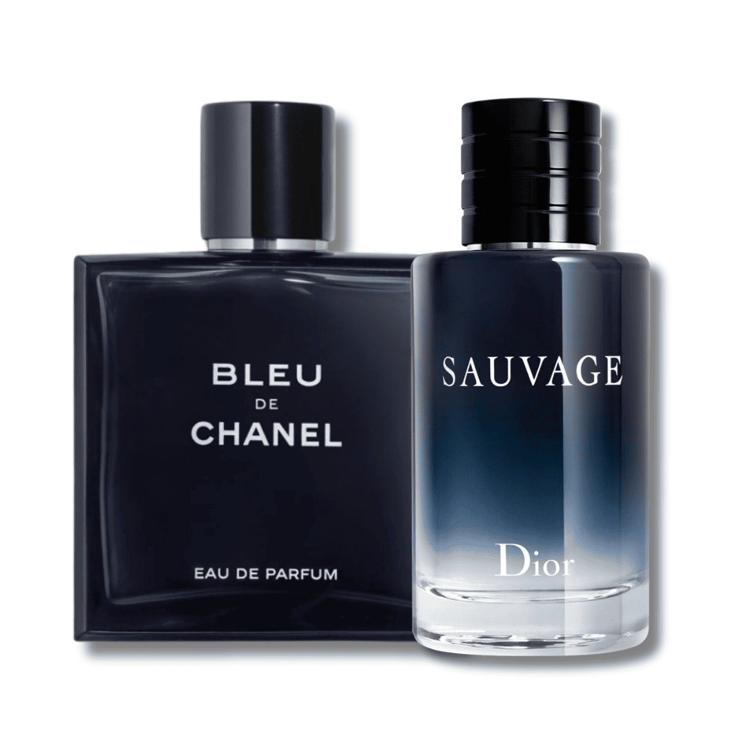 Luxury Men’s Duo – DR Sauvage & CH Bleu de CH - 200ml (Exclusive Fragrance Set)