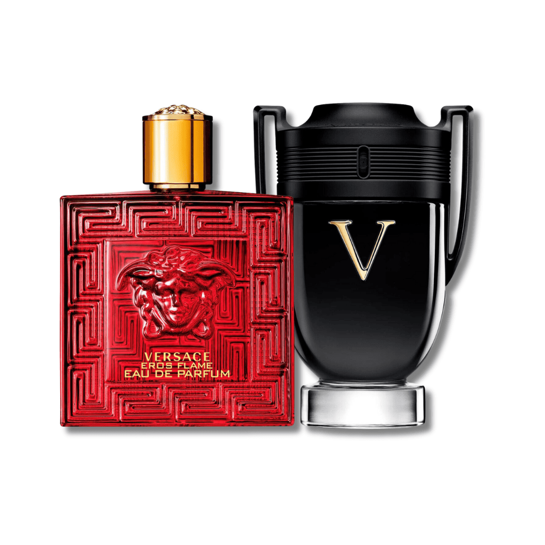 Luxury Men’s Duo – VSC Eros Flame & P. Rabanne Invictus Victory - 200ml (Exclusive Fragrance Set)