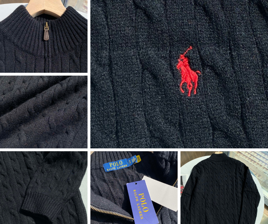 BUY 1 GET 3 - 3 Ralph Lauren sweaters + a free gift from the store