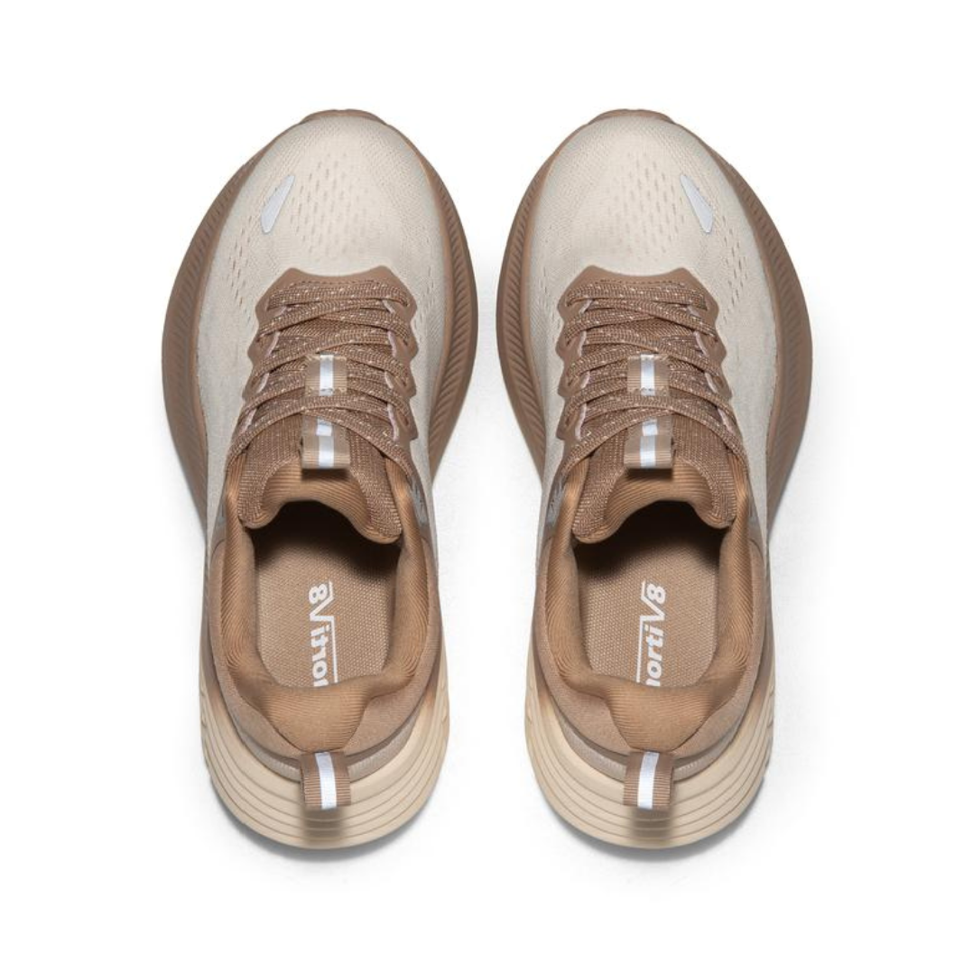 Beige/khaki Mesh Running