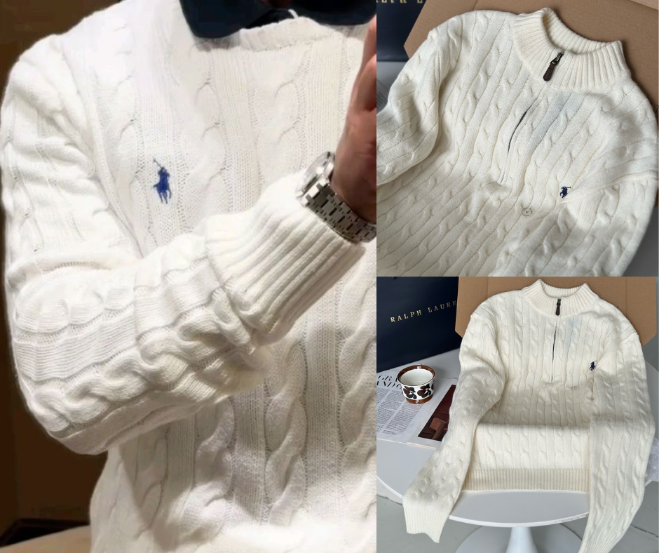 BUY 1 GET 3 - 3 Ralph Lauren sweaters + a free gift from the store