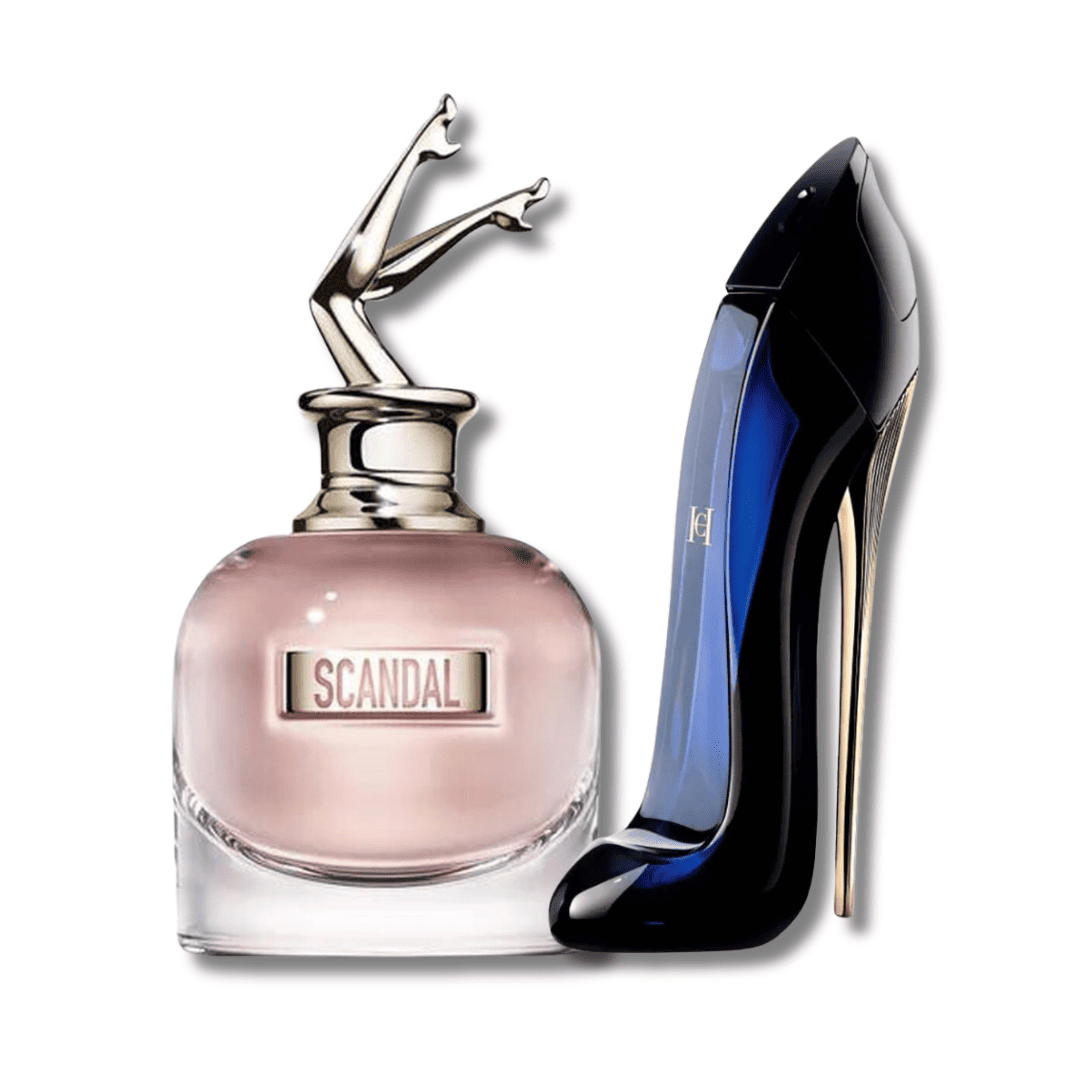 Luxury Women’s Duo – C. Herrera Good Girl & J.P. Gaultier Scandal - 200ml (Iconic Fragrance Set)