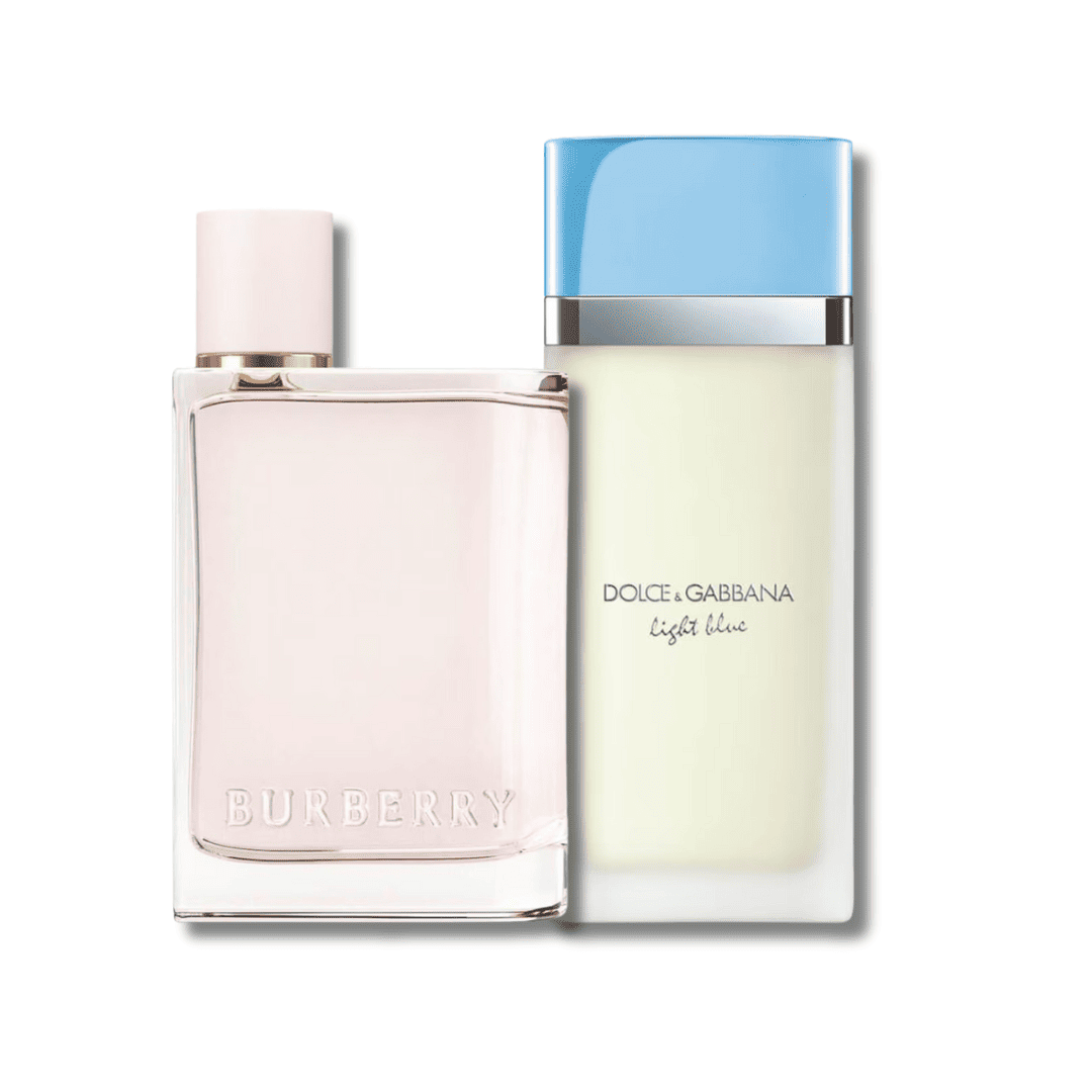 Luxury Women’s Duo – D. & G. Light Blue & BRB Her - 200ml  (Iconic Fragrance Set)