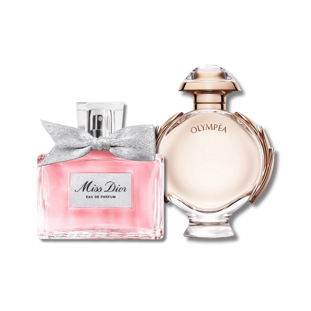 Luxury Women’s Duo – P. Rabanne Olympea 80ml & DR Miss Dior - 200ml (Iconic Fragrance Set)