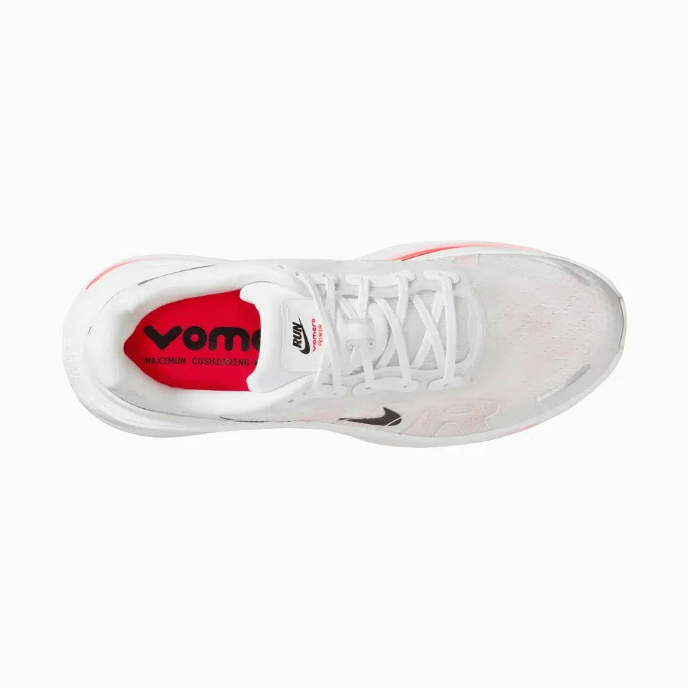 Vomero Premium White Bright Crimson